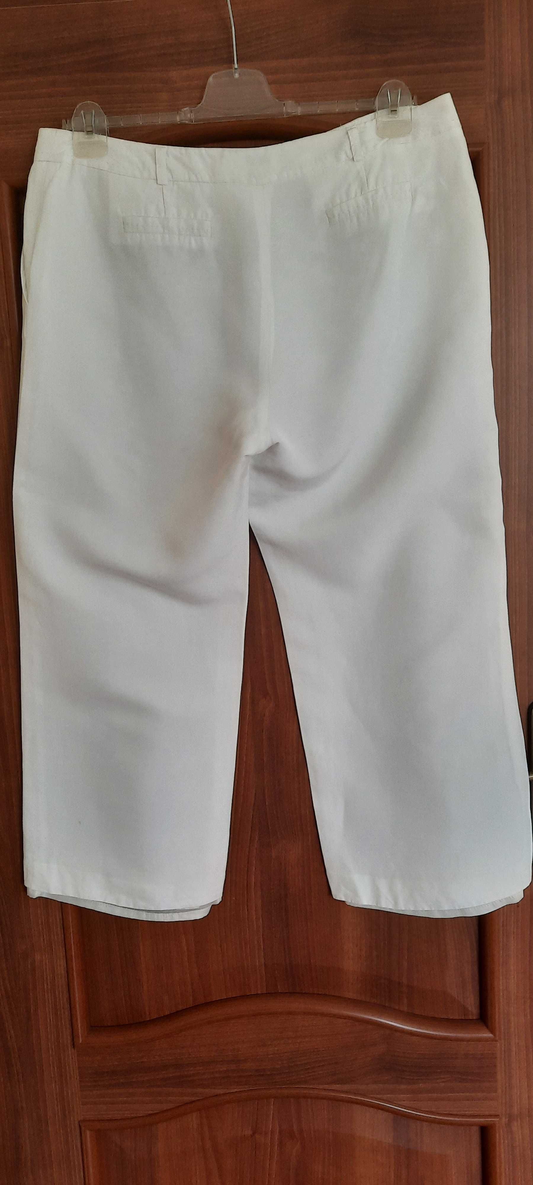 Spodnie lniane Marks&Spencer rozmiar 46 (UK 18 short) - używane