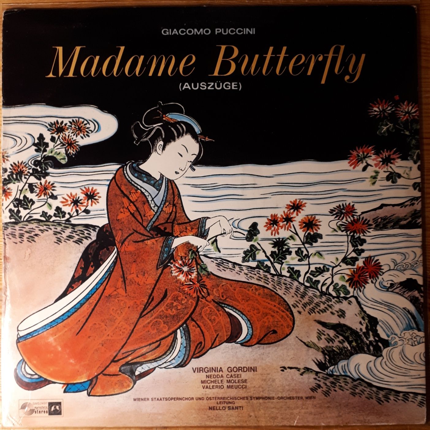 Płyta winyłowa - Giacomo Puccini-Madame Butterfly, LP, Stereo, EX+/VG