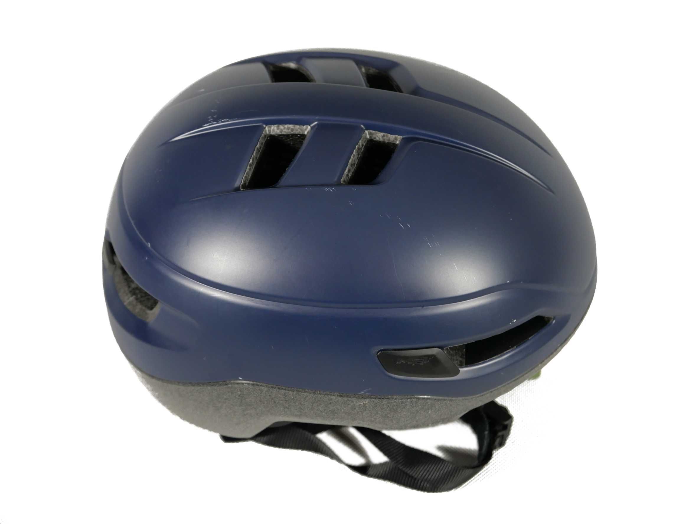 Met Grancorso kask rowerowy na e-bike granatowy L