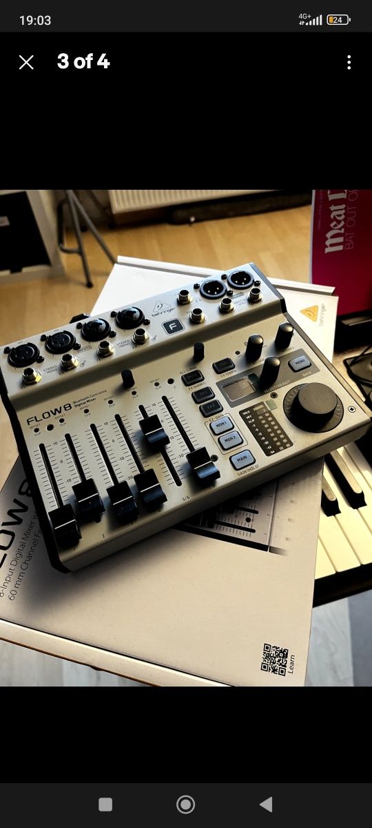 Цифровий мікшерний пульт Behringer flow 8