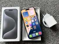 iPhone 15 Pro 1024GB 1TB Titanium Blue Niebieski Bateria 97% Gwarancja