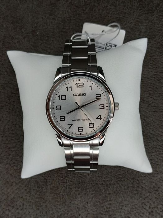 Часы мужские CASIO MTP-V001D Оригинал Гарантия Годинник Касио Кварцевы