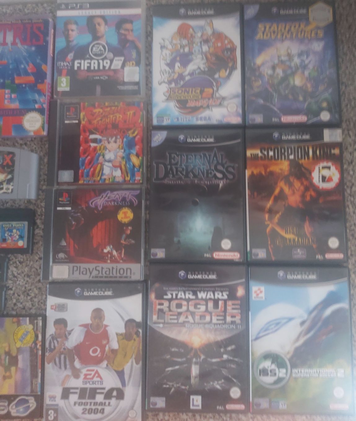 Sega Nintendo PlayStation Vários Jogos.