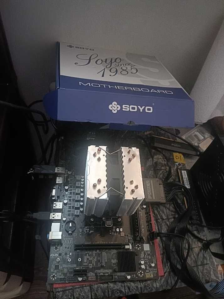 Комплект Ryzen 7 2700X / 16GB DDR4 / B450 / кулер 6 мідних трубок