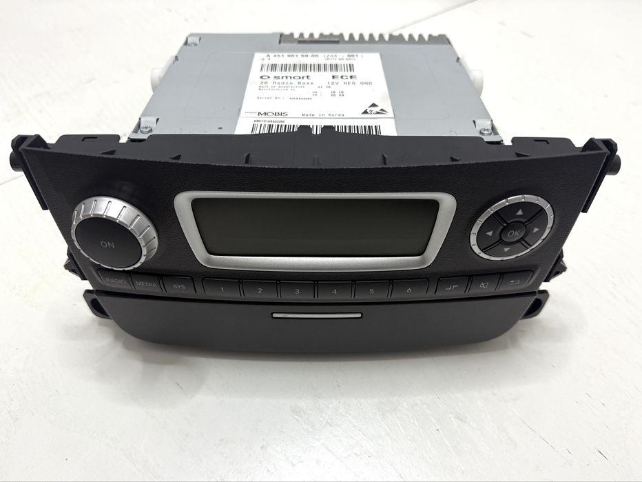 Radio original e gaveta de Smart Fortwo 451