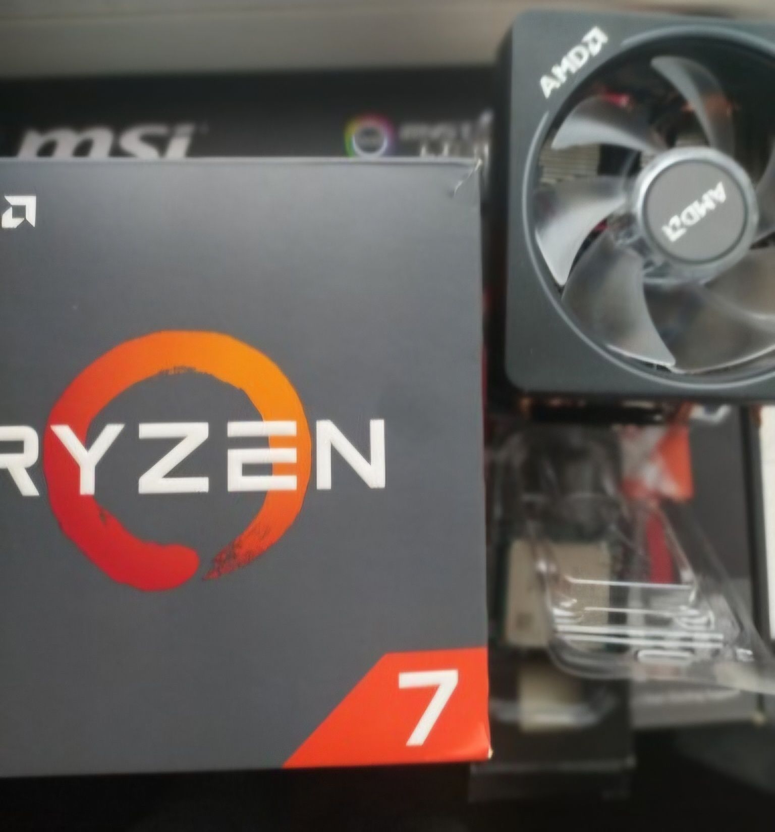 Ryzen 7 2700 + orginalne chłodzenie