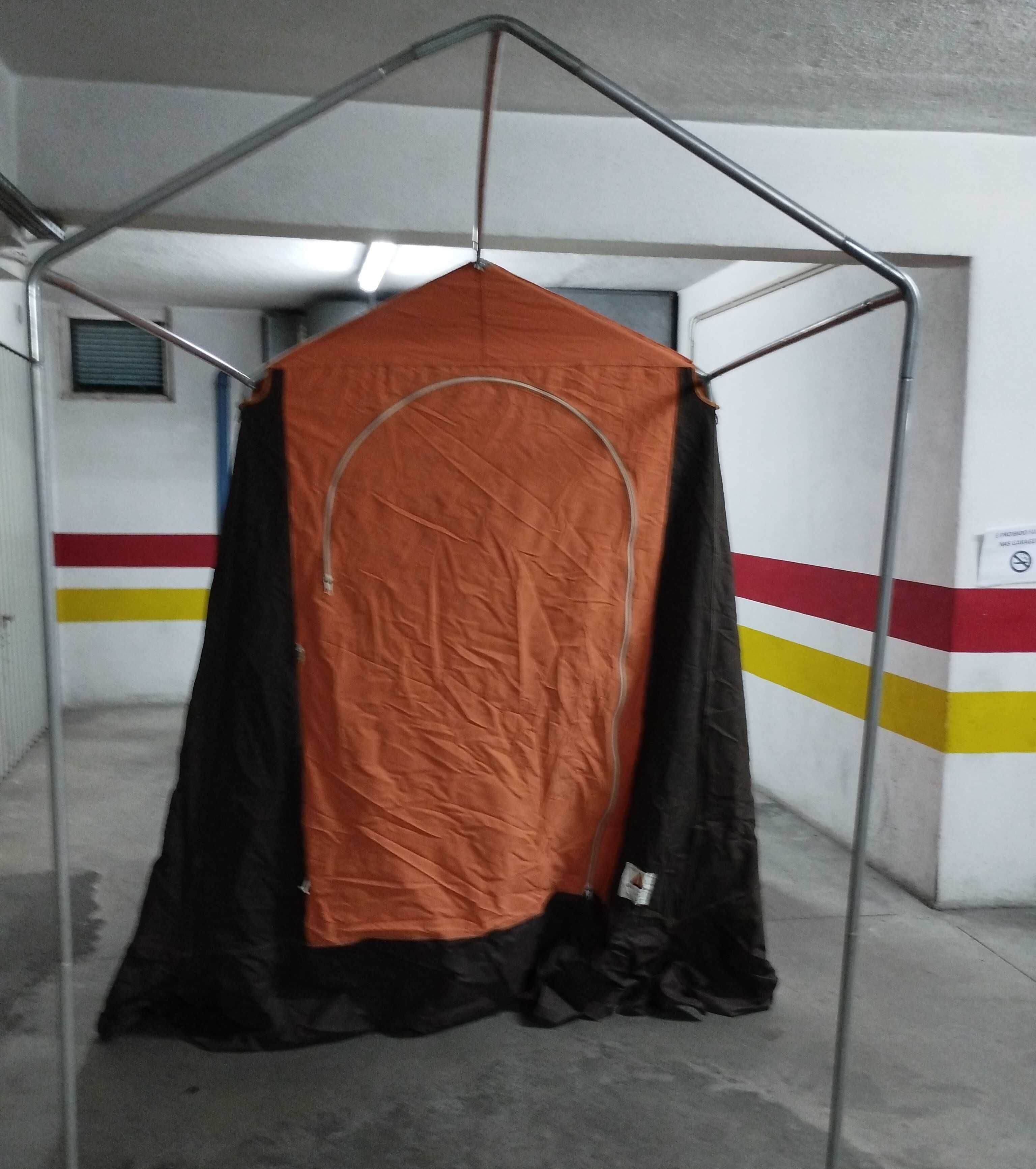 Cozinha campismo, Tenda familiar, Oleado