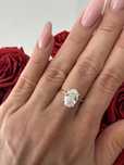 Pierścionek z diamentem/brylantem 2,39 CT VS1 E, z certyfikatem IGI