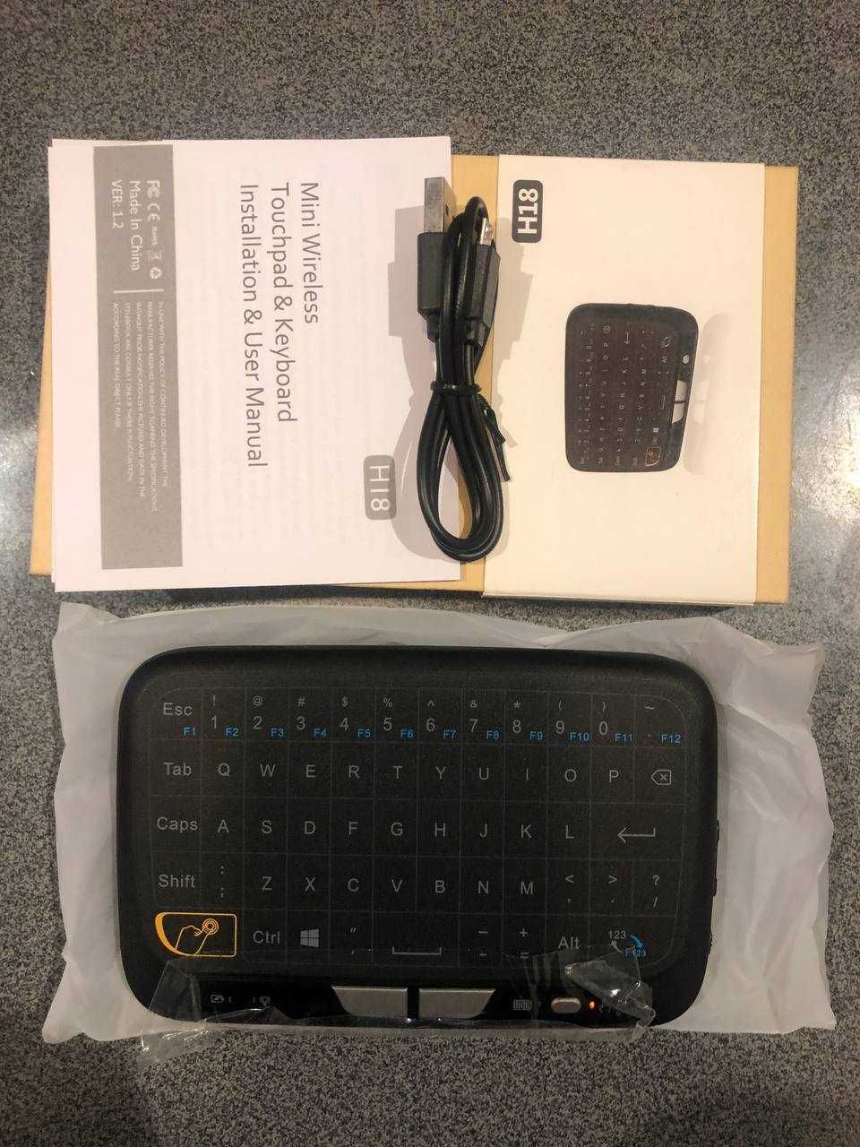 Пульт универсальный Air Mouse Keyboard H18 для Smart TV/Android BOX
