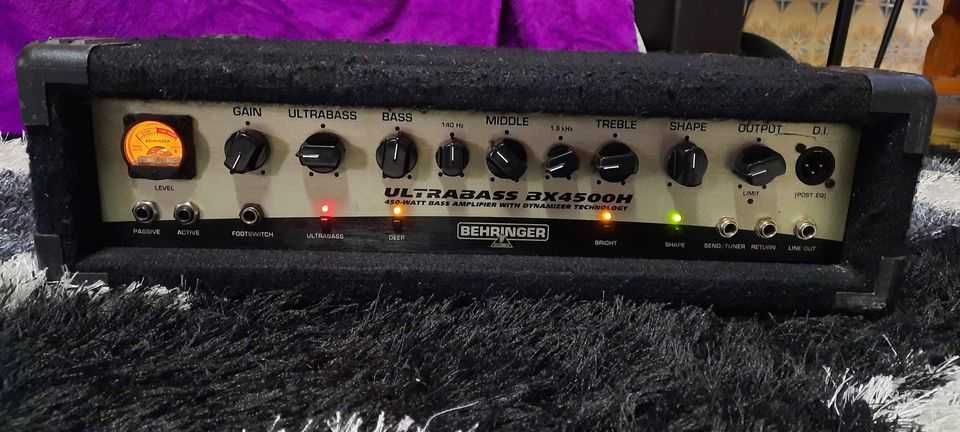 Behringer Ultrabass BX4500H - 450W Bass Amplifier Dynamizer Technology