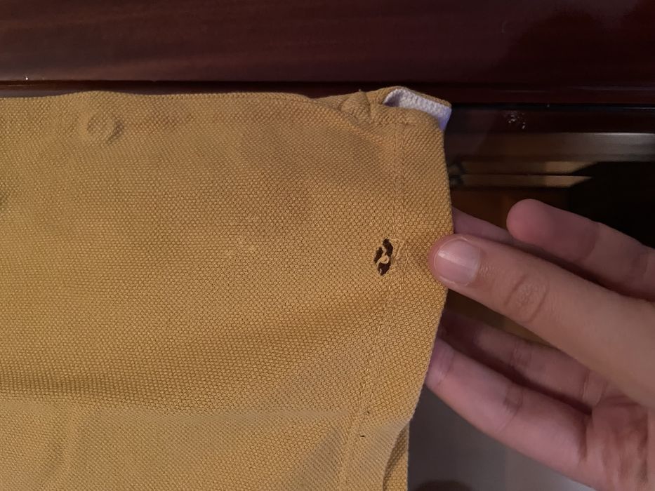 Polo amarelo torrado da Sacoor
