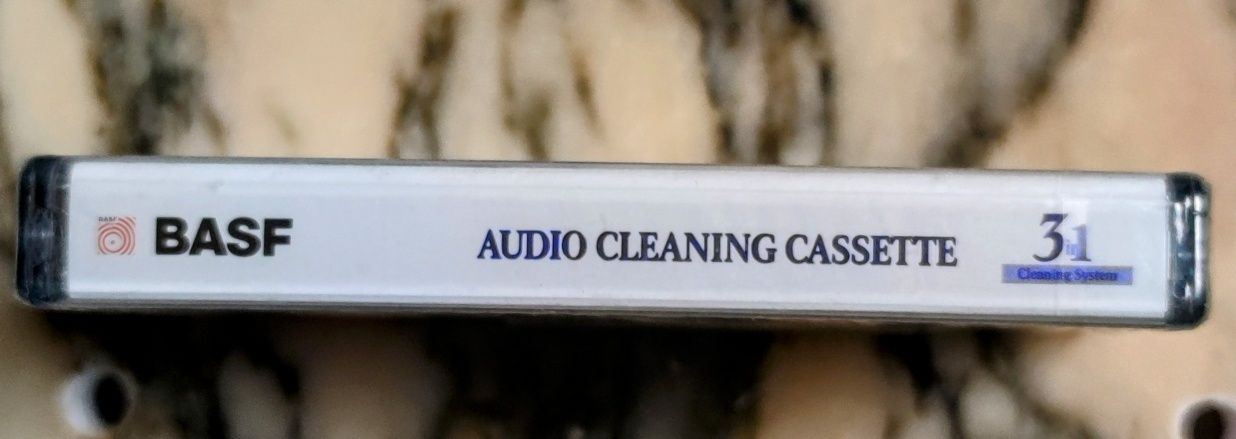 Cassete de limpeza BASF Áudio NOVA