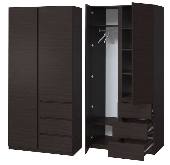 Акція Нова шафа зі складу різні кольори телескопічні направляючі білій