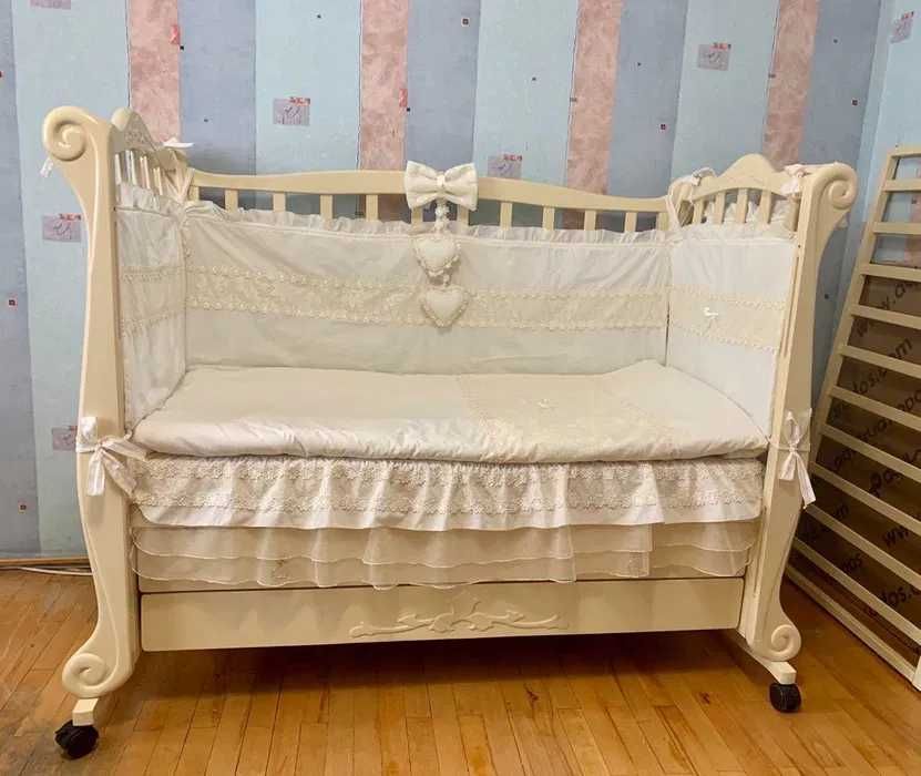 Дитяче ліжко Верес. З ящиками та маятниковим механізмом