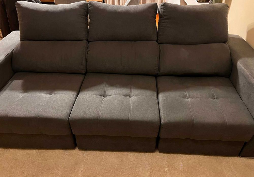 Sofá com chaiselong