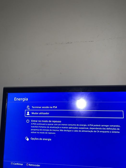 Playstation 4 com 2 comandos