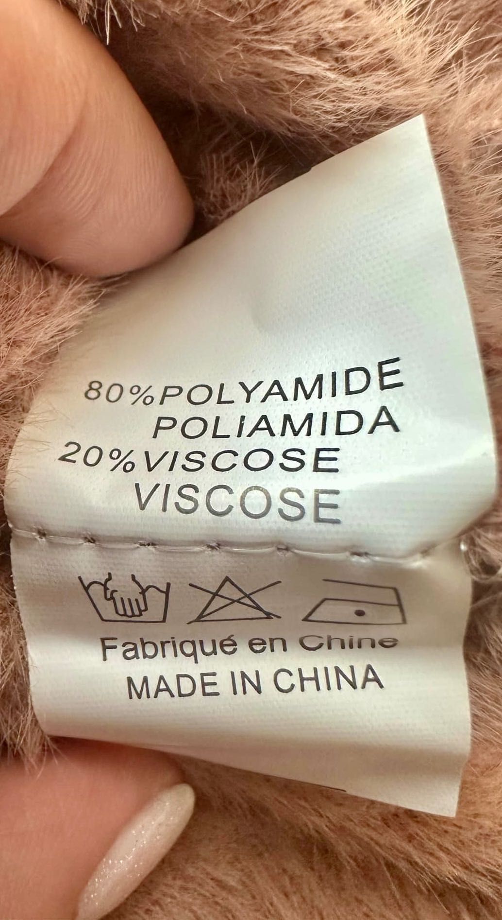 Piękny  i modny sweter jak ALPAKA brąz fango S L zamek