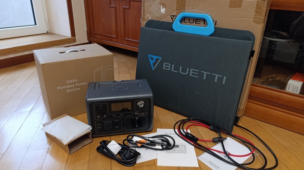 Bluetti EB3A + Сонячна панель PV120 Європа (EU)