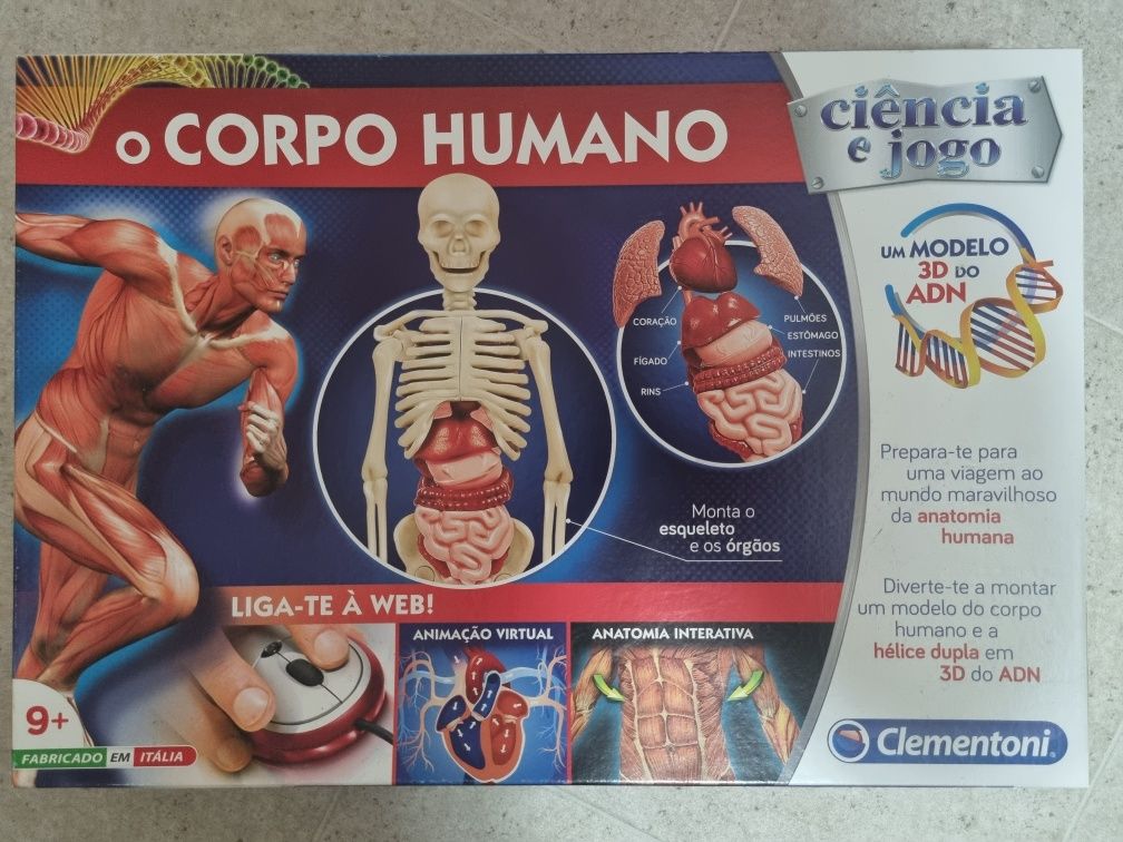 Jogo - O corpo humano - Clementoni