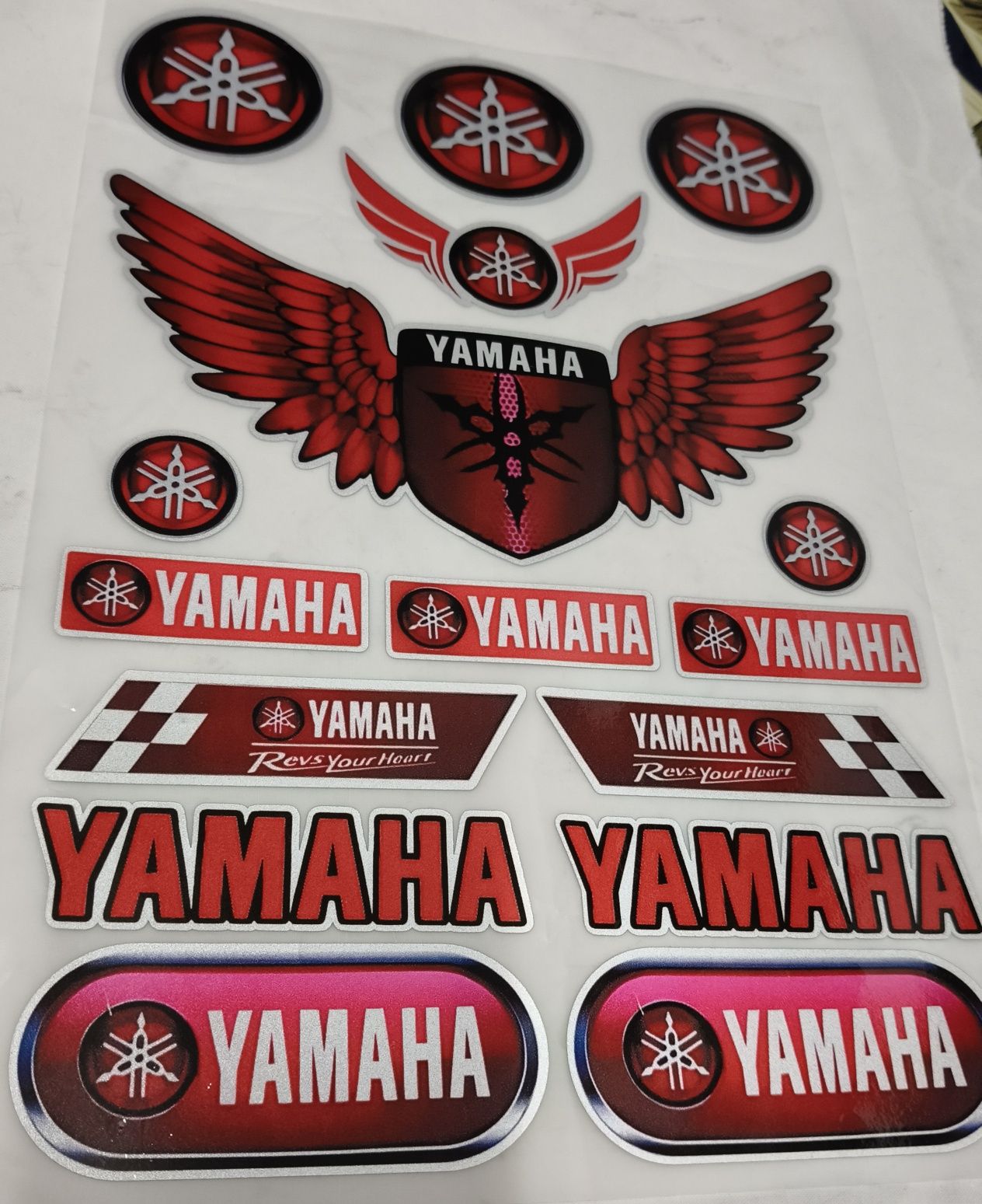 Pack de Autocolantes Adesivos Yamaha