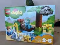 LEGO Duplo 10879 jurassic world Łagodne olbrzymy używane