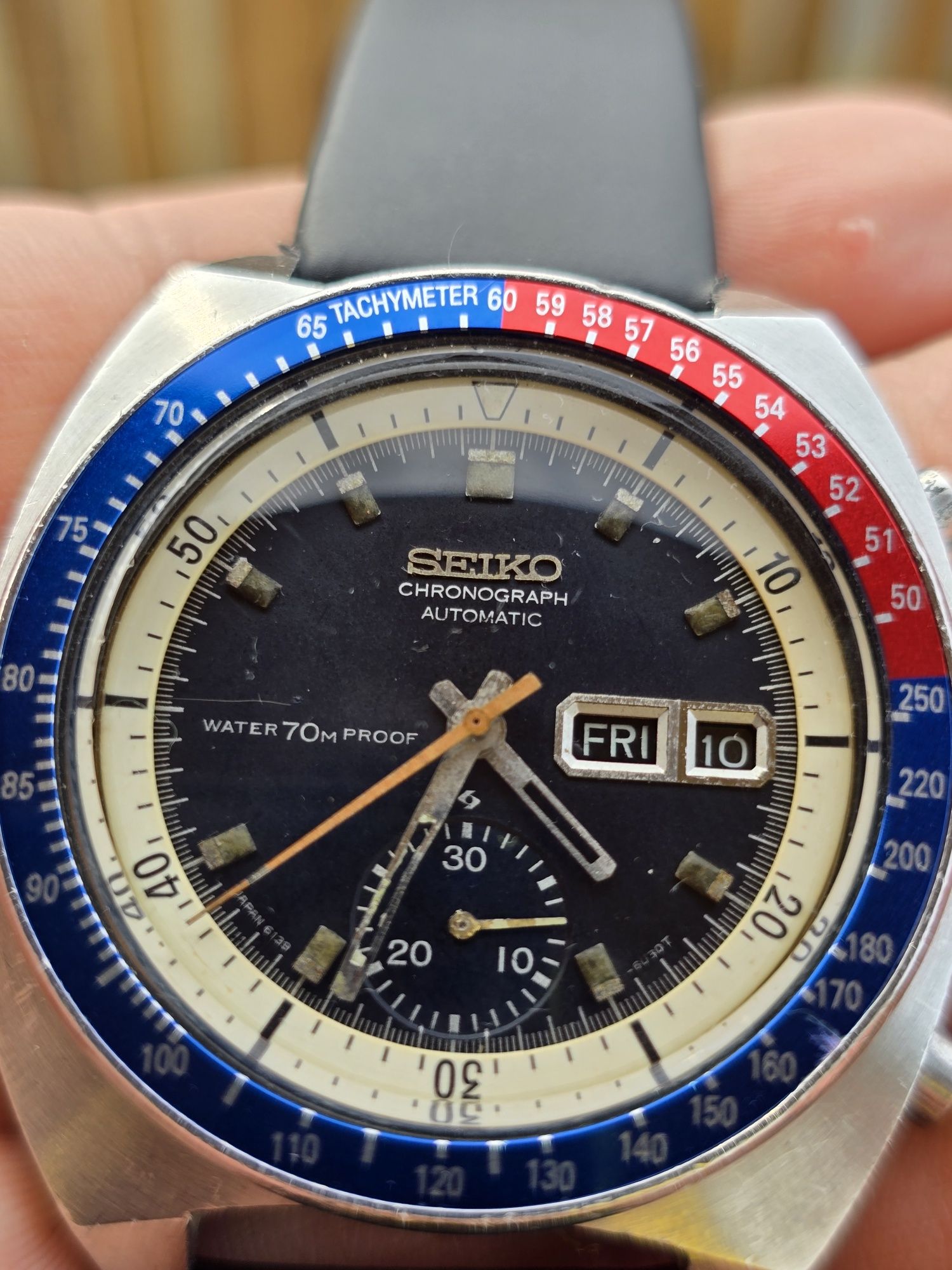 Zegarek Seiko 6139 Pogue 6002 Pepsi Kultowy