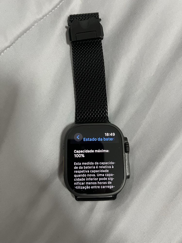 APPLE Watch ultra 2 GPS + Celular… 4 braceletes e carregador de 30w