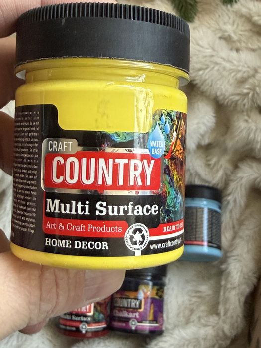 Набор акриловых красок COUNTRY (Multi Surface + Chalkart) — НОВЫЕ