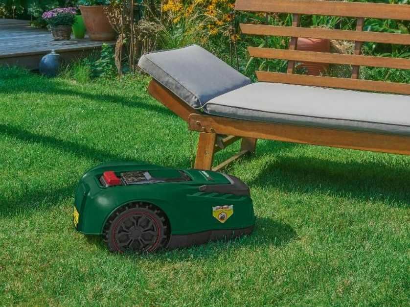 Robot koszący LIDL Smart z aplikacją, 20 V, do 1000m2 GRATIS GARAż