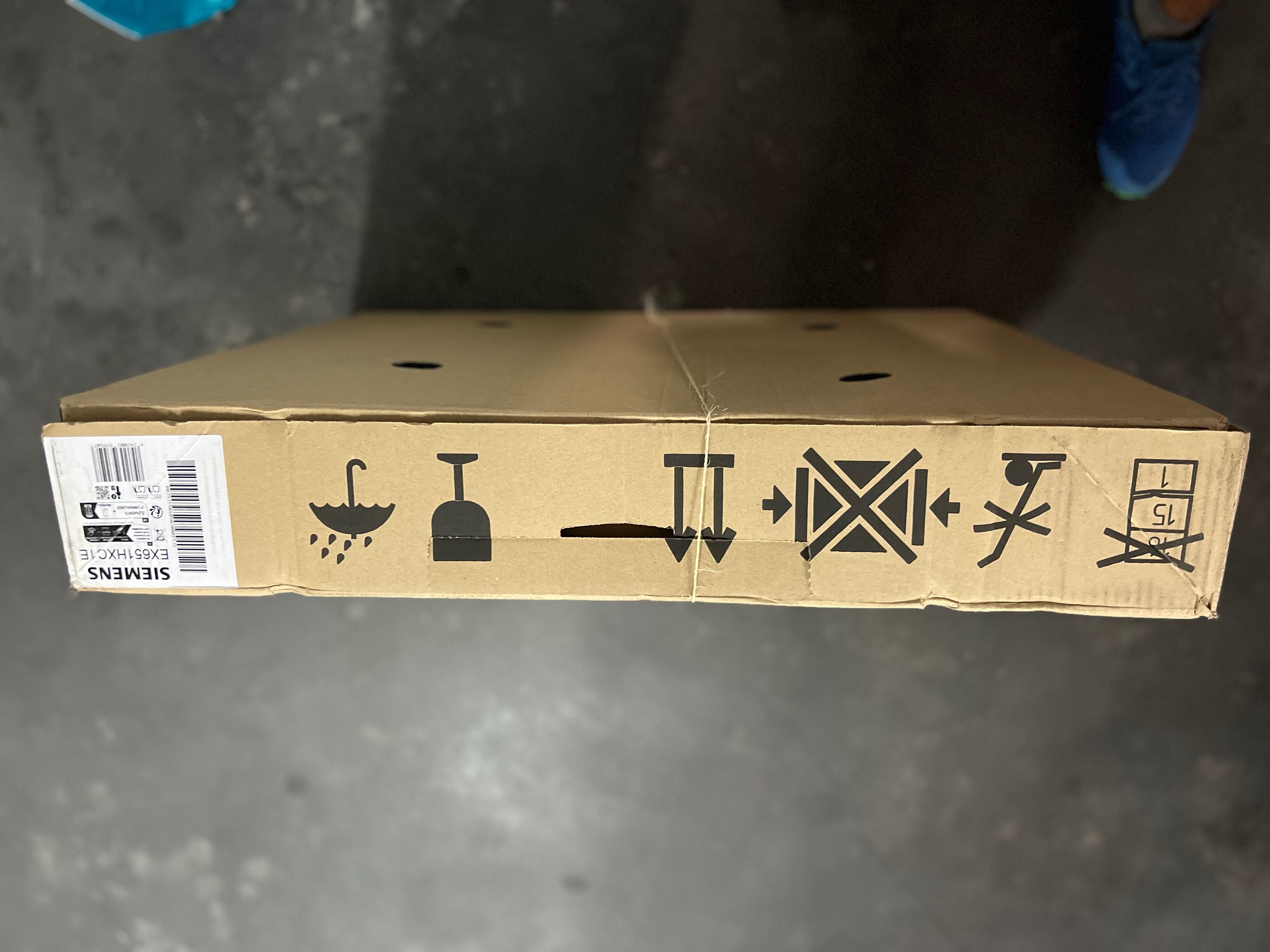 Placa de vitroceramica usada como nova