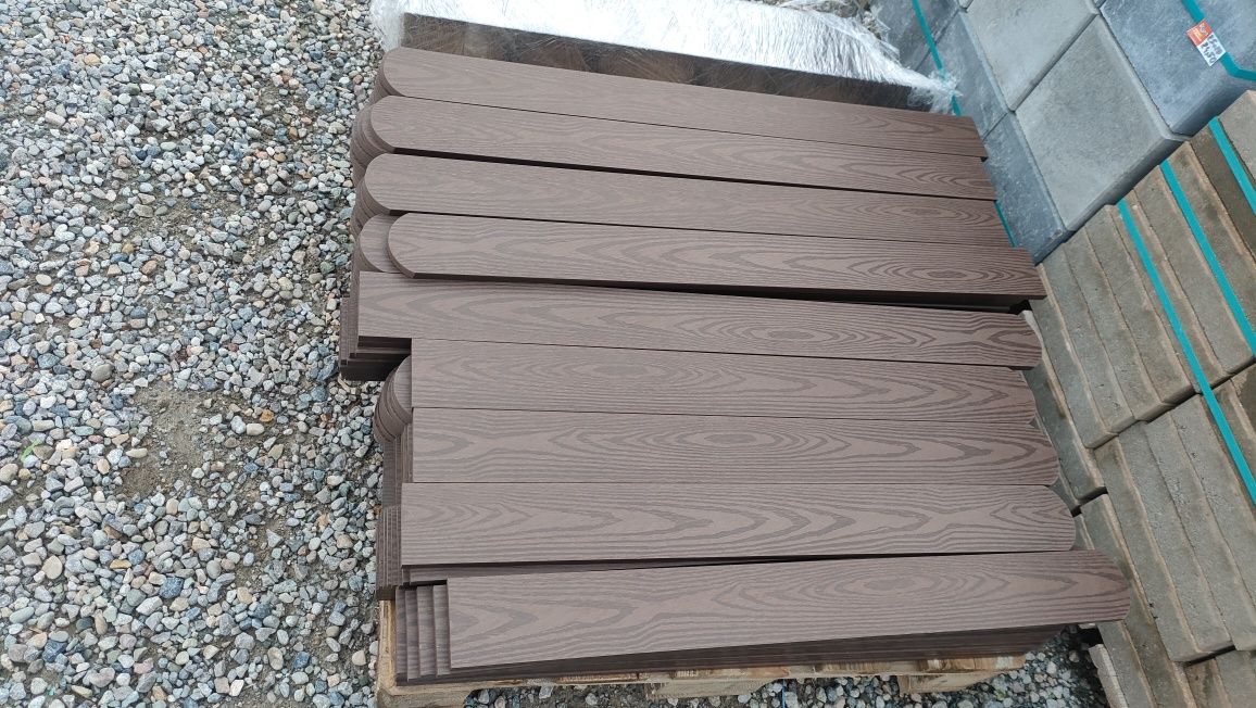 Sztacheta balustrada balustrady deski kompozytowe kompozyt żerdź płot
