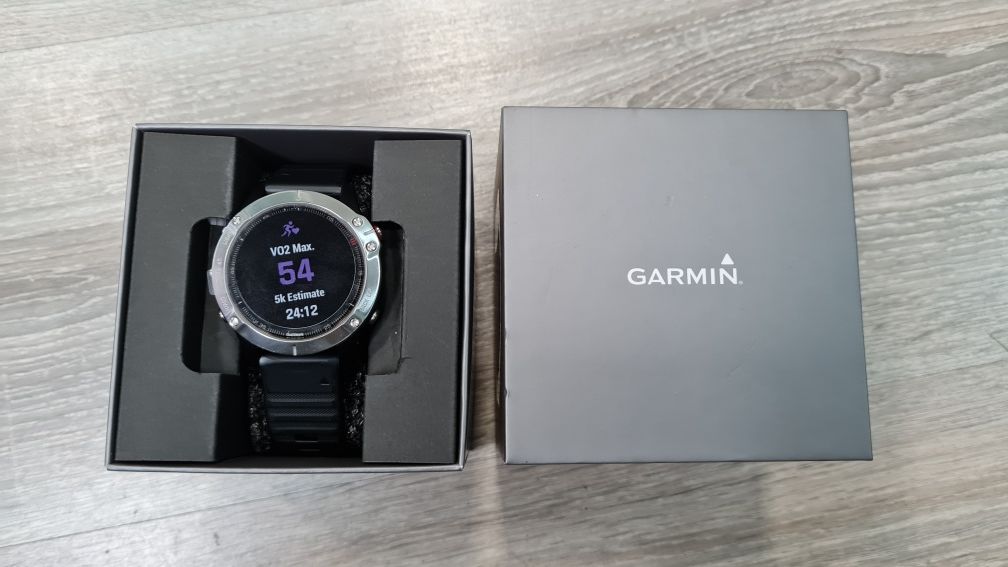 Smartwatch Garmin Fenix 6 Silver/Black