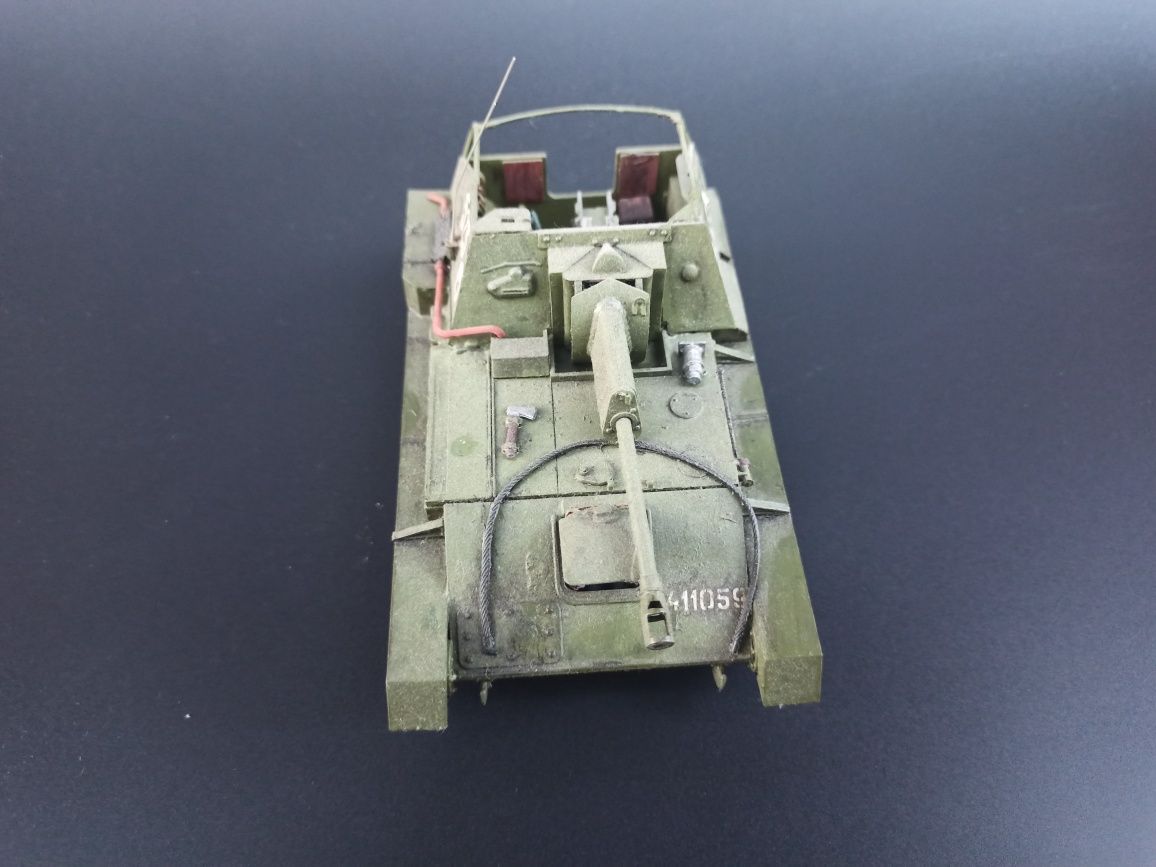 Модель САУ Су-76, масштаб 1:35