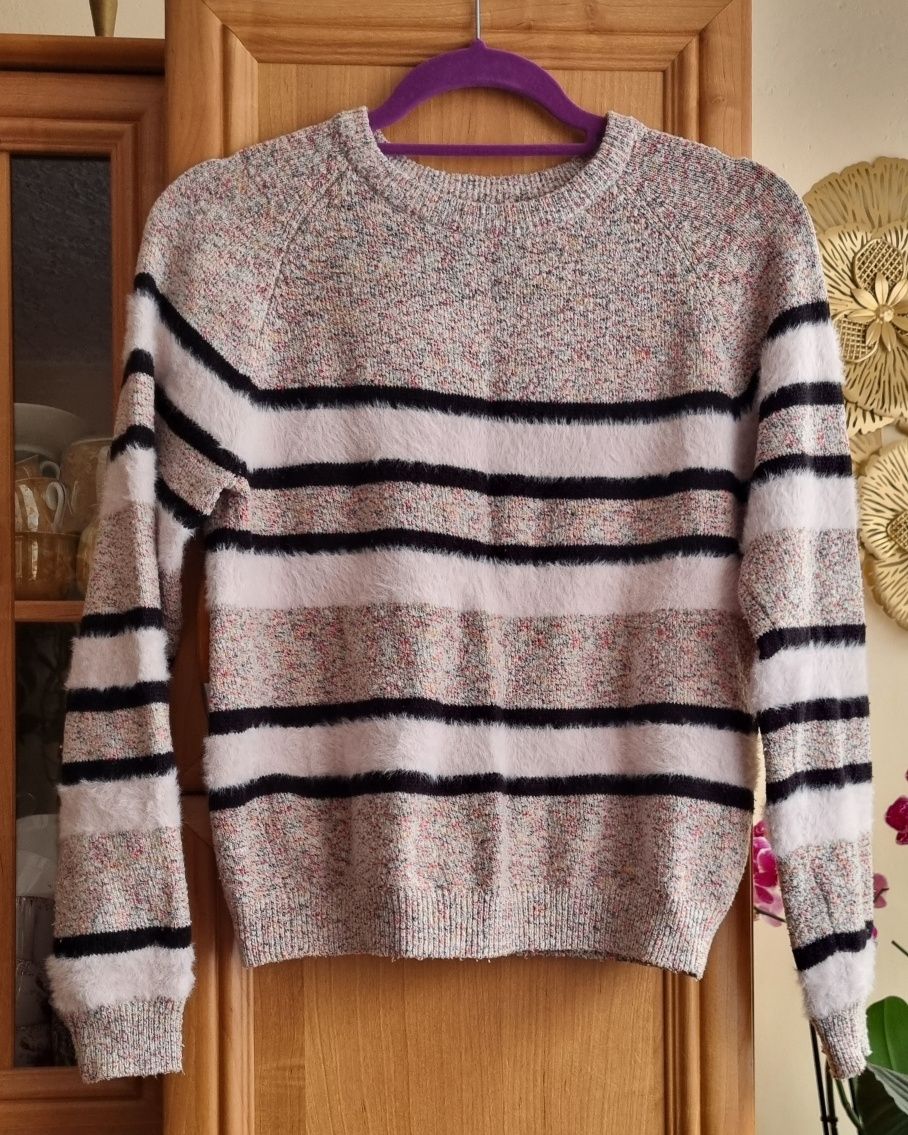 Sweterek w paski Cropp S