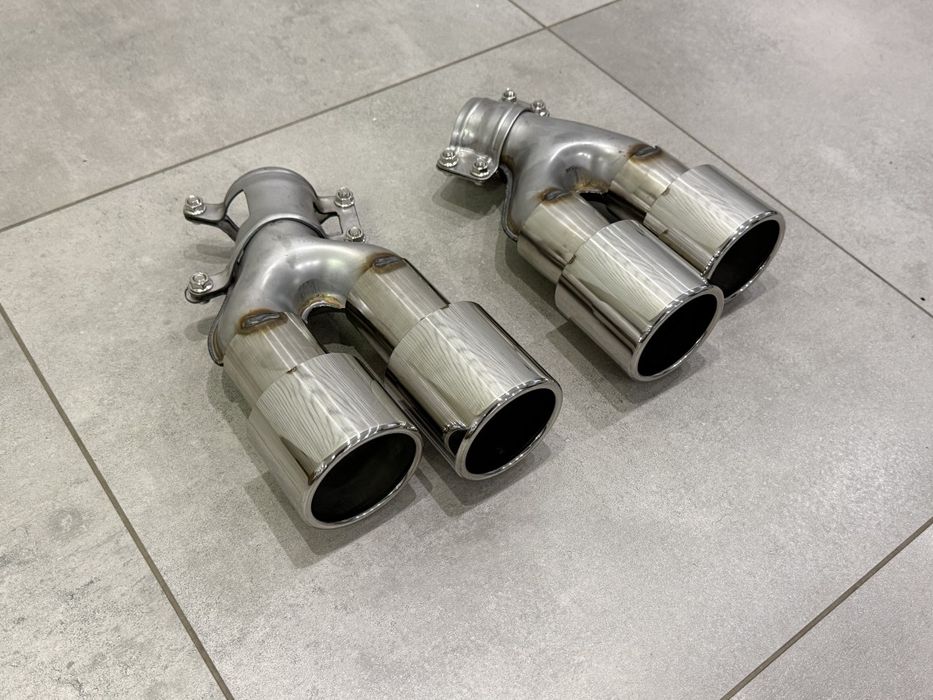 Насадки на вихлопні труби M5 стиль BMW G30 / G31 2017 - 2023 хром