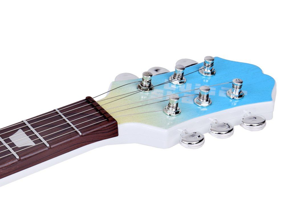 Gitara Elektryczna z Mikrofonem i Wzmacniaczem dla Dzieci Karaoke