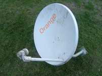 Antena satelitarna (talerz) + konwerter + uchwyt