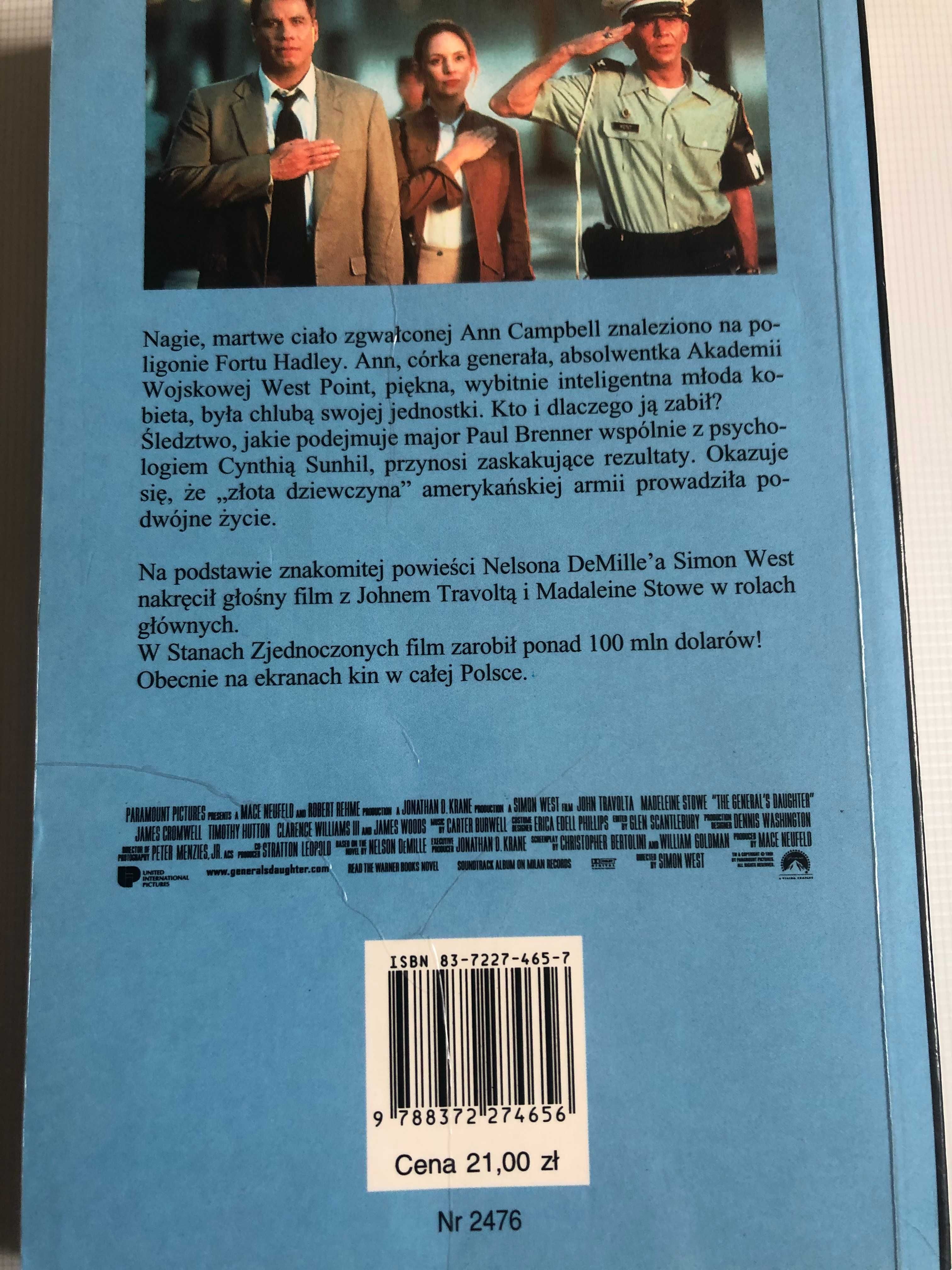 Książka "Sprawa honoru. Córka generała" Nelson DeMille