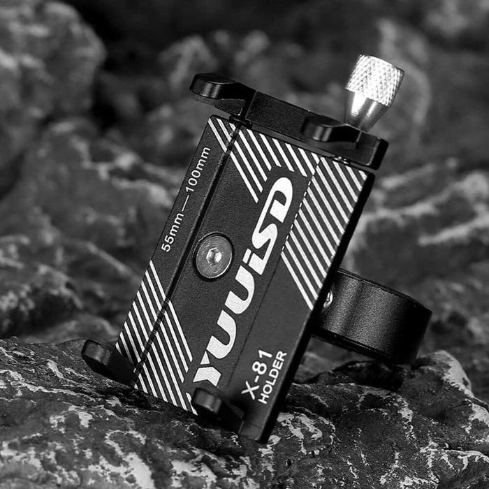 Aluminiowy uchwyt na telefon smartfon GPS rowerowy na motocykl skuter