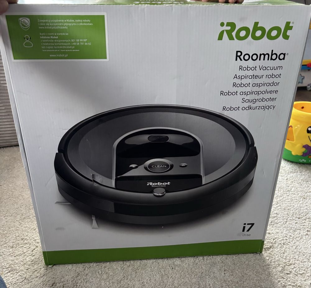 Smart odkurzacz iRobot Roomba i7 idealny stan