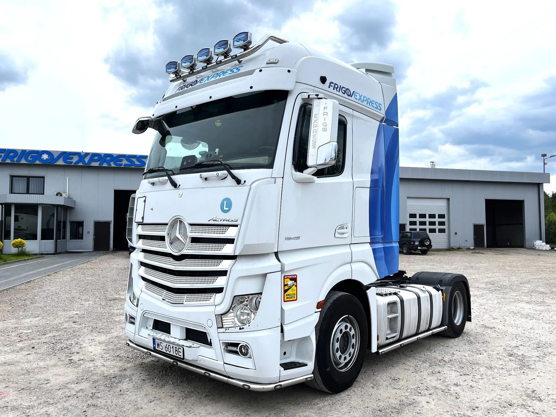 Mercedes-Benz Actros MP4  Actros MP4 2019 rok.