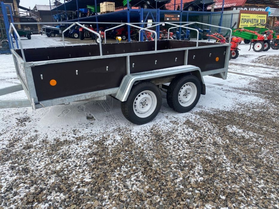 причеп оцинкований + фанера