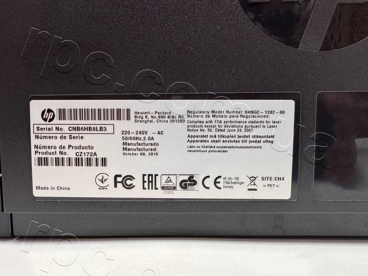 БФП лазерний HP LaserJet M125a МФУ принтр сканер копір