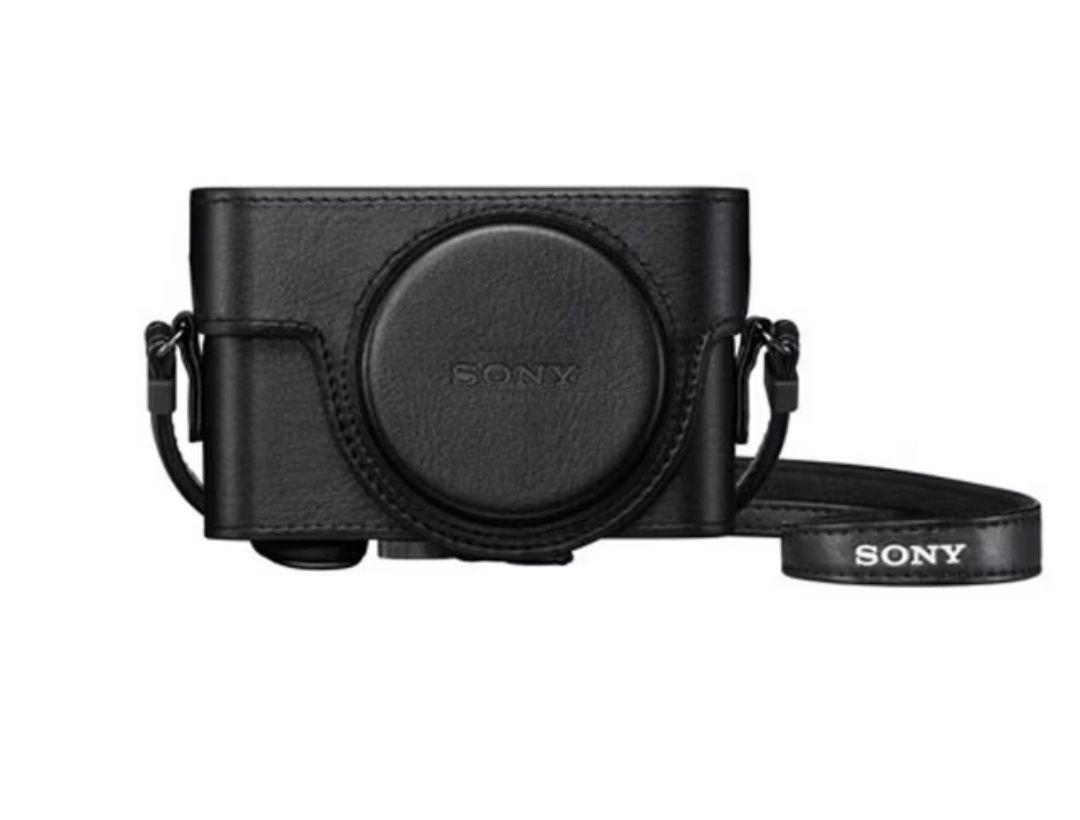 Bolsa em pele proteção sony rx100vii como novo