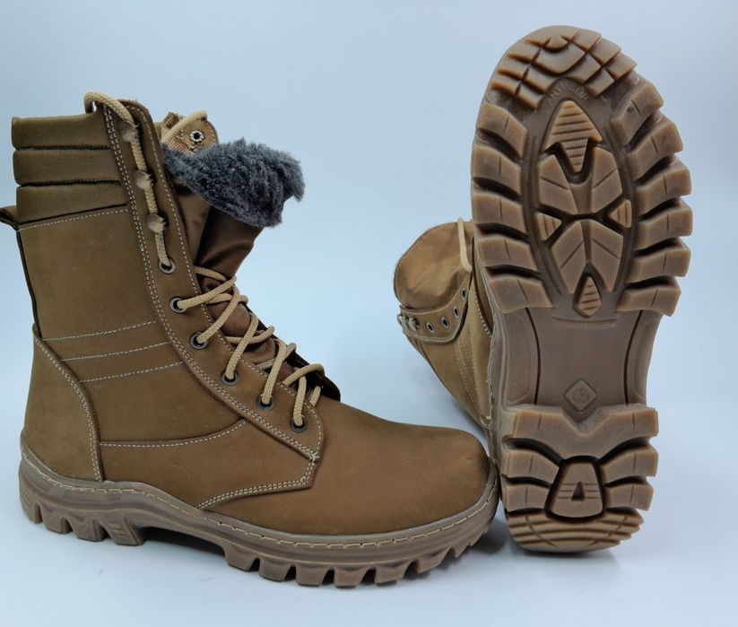 Зимние берцы шерсть