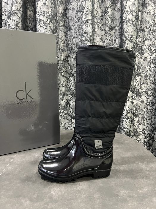 Резиновые сапоги Calvin Klein б/у оригинал