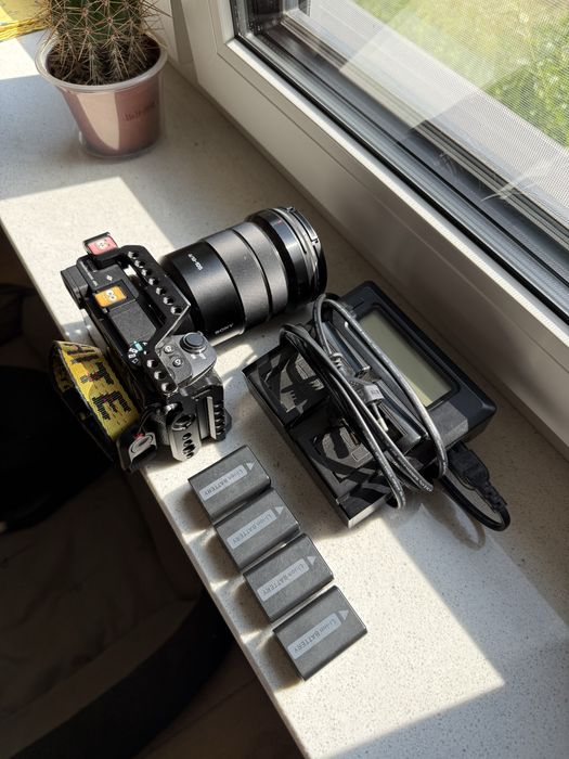Sony alpha 6500, 18-105mm oss