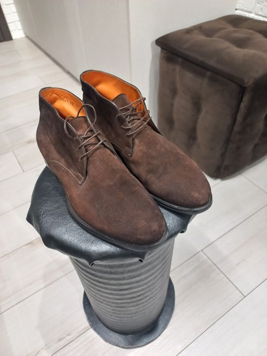 Туфлі чоловічі Santoni. Оригінал. Італія. Довжина устілки 28 см.