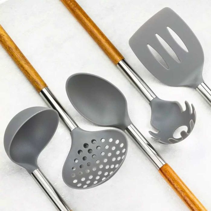 Przybory kuchenne 5 sztuk Zestaw przyborów do kuchni Łyżka Łopatka