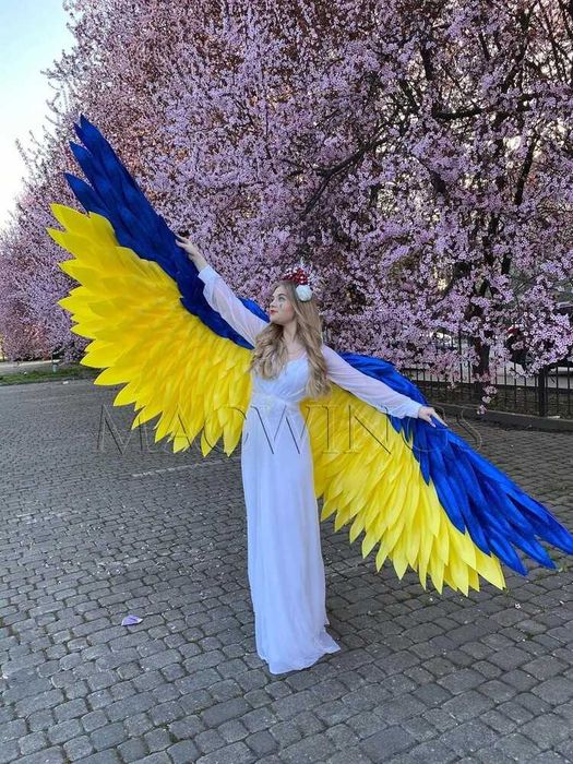 Крылья Ангела Патриотические - Украинские в наличии и на заказ